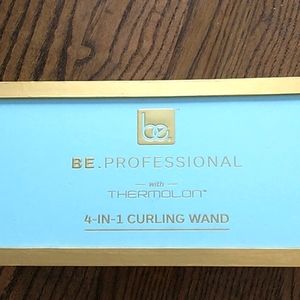 BE. BE PROFESSIONAL  4-IN-1 CURLING WAND